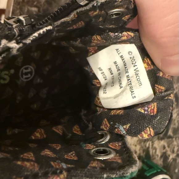 Toddler Kids High-Top Sneakers - ninja turtles - Picture 6 of 6